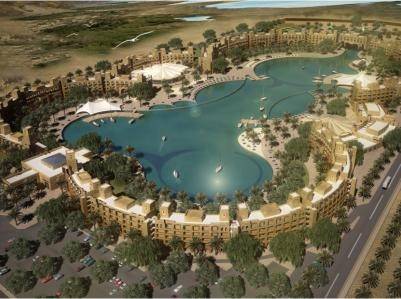منتجع وفندق البحيرة ( أكبر بحيرة في الشرق الأوسط )
