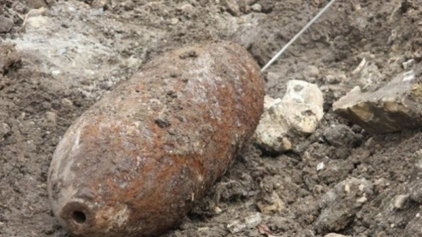 العثور على قنبلة قديمة في اربد