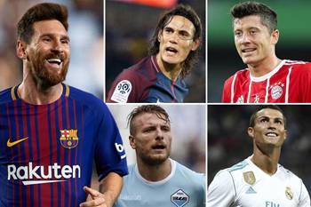 ميسي يقود سباق الهدافين في العالم لعام 2017