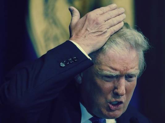 الصلع يثير انزعاج ترامب