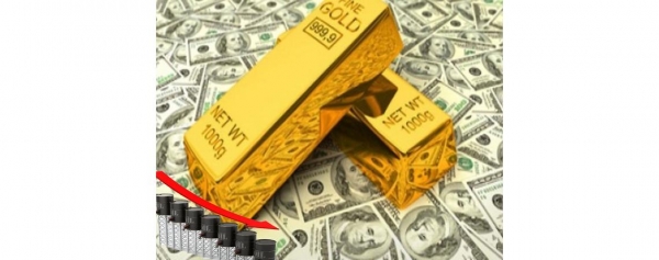 تراجع النفط والدولار وتحسّن الذهب عالميا