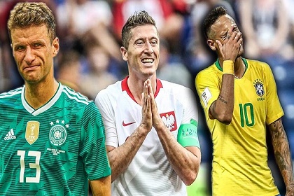 أكثر 5 نجوم خيّبوا الآمال في كأس العالم