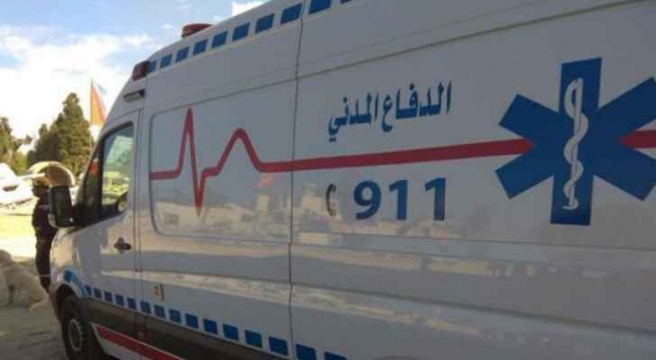 6 إصابات بحادث تصادم في عمّان