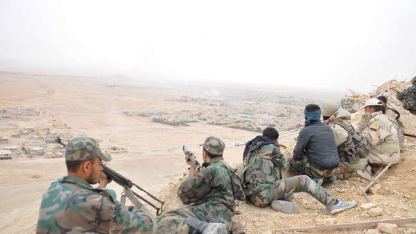 مقتل حوالي (20) جنديا سوري في هجوم لداعش