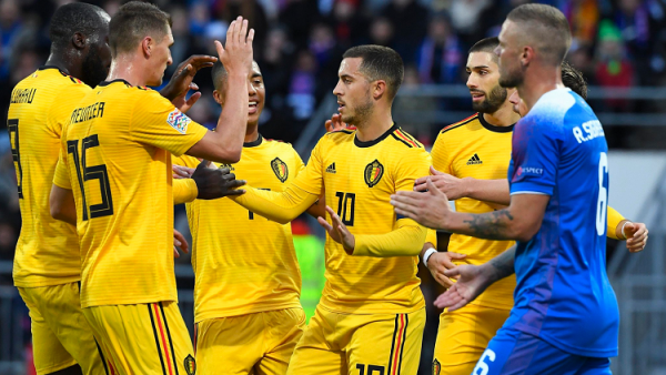 بلجيكا تتغلب على إيسلندا في عقر دارها