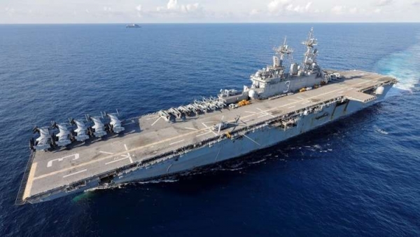 امريكا ترسل سفن حربية لسحب قواتها من سوريا