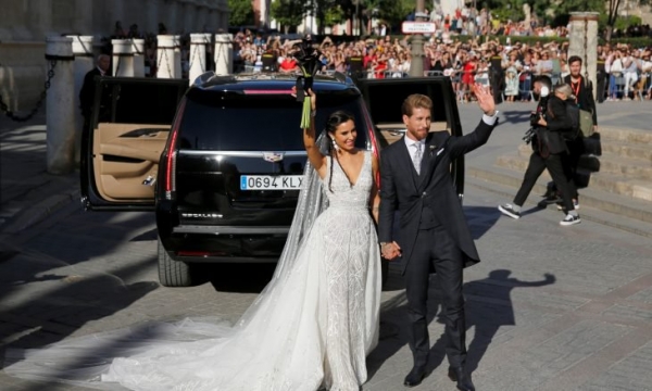زفاف المشاهير لراموس وروبيو (صور)
