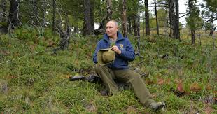 بوتن يحتفل بعيد ميلاده في الغابات