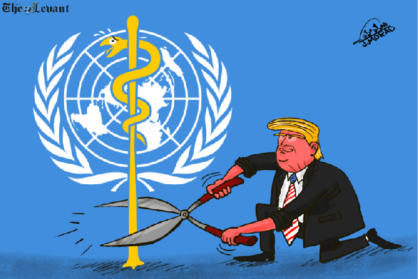 من الصحافة العالمية :ترامب يقطع مساعدات منظمة الصحة العالمية