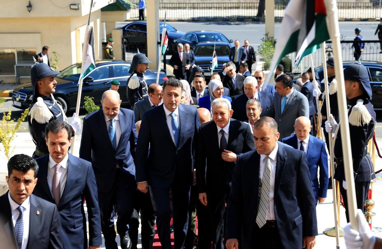 الرئيس العراقي ورئيس مجلس النواب يؤكدان: أمن العراق والأردن واحد