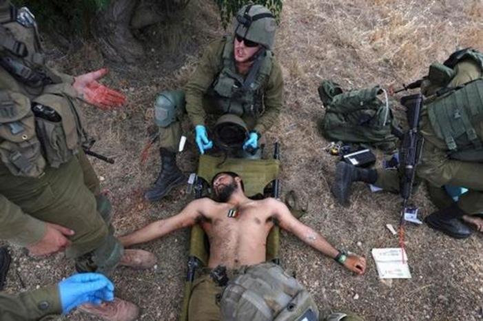 18 إصابة من بينها حالات حرجة نتيجة هجوم مسيّرات لحزب الله على مقر قيادة إسرائيلي