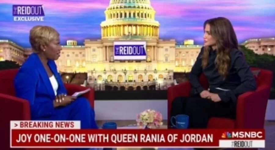 كلام مهم وخطير للملكة رانيا على برنامج تلفزيوني حواري في أمريكا عن مسؤولية إسرائيل  لحرب الإبادة في غزة