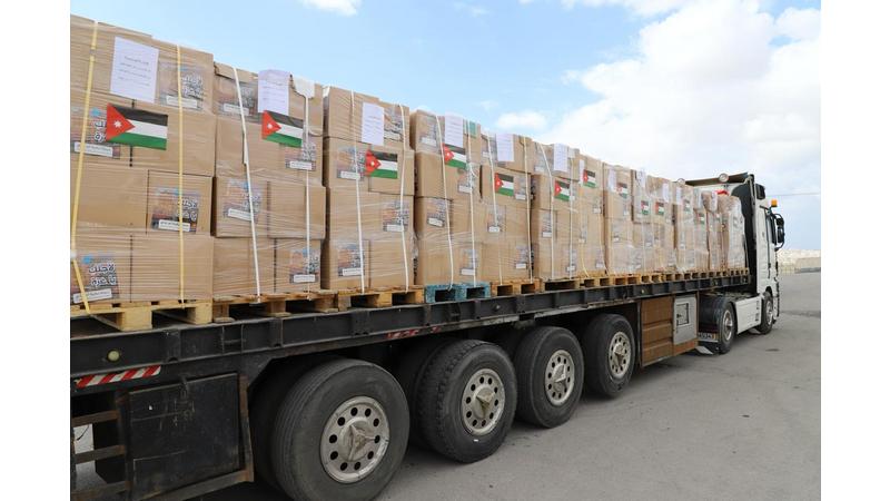 الصين تدين بشدة الاعتداء على قافلة مساعدات أردنية متجهة إلى غزة