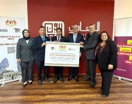 ماليزيا تتبرع بــ200 ألف دولار لمؤسسة التعاون لرعاية أيتام غزة