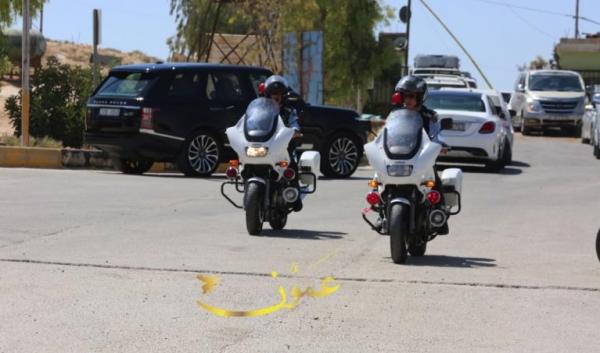 رقباء سير لضبط مخالفات مواكب التوجيهي