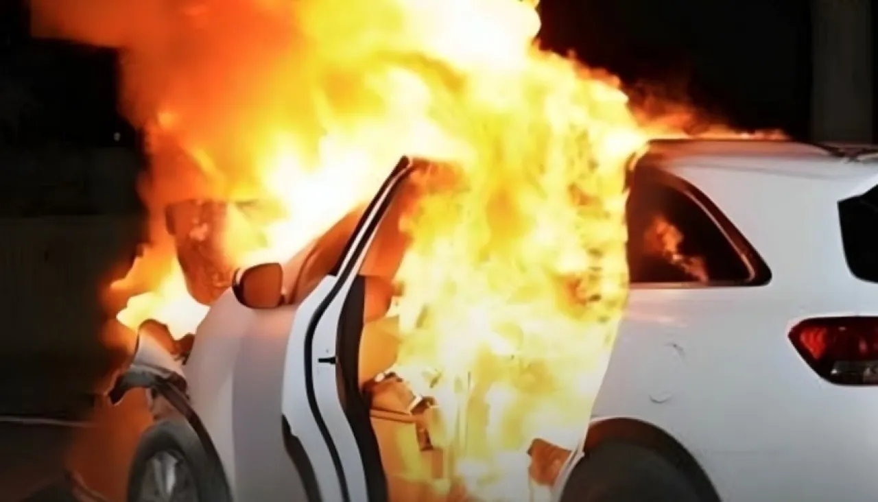 الإعدام لطبيب أحرق زوجته حية داخل سيارتها