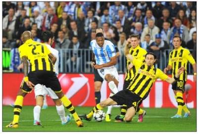 دورتموند يريد إتمام المهمة ضد ملقة وريال مدريد في مأمن