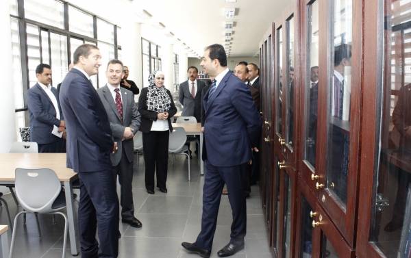 بالصور : افتتاح مباني المقر الدائم لجامعة عمان العربية