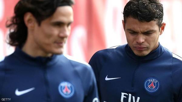 غياب كافاني وسيلفا عن مباراة سان جرمان الافتتاحية