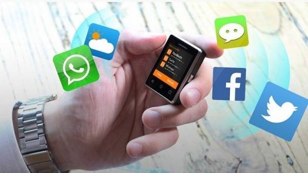 شاهد أصغر هاتف في العالم