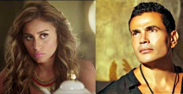 عمرو دياب تزوج دينا الشربيني رسمياً!