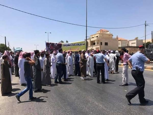 محتجو الحويطات يعودون إلى معان