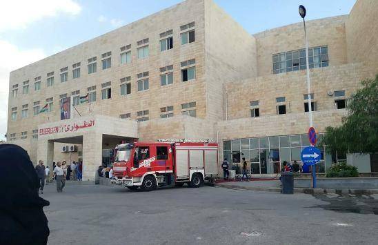 مجهولون يحطمون مستشفى البقعة