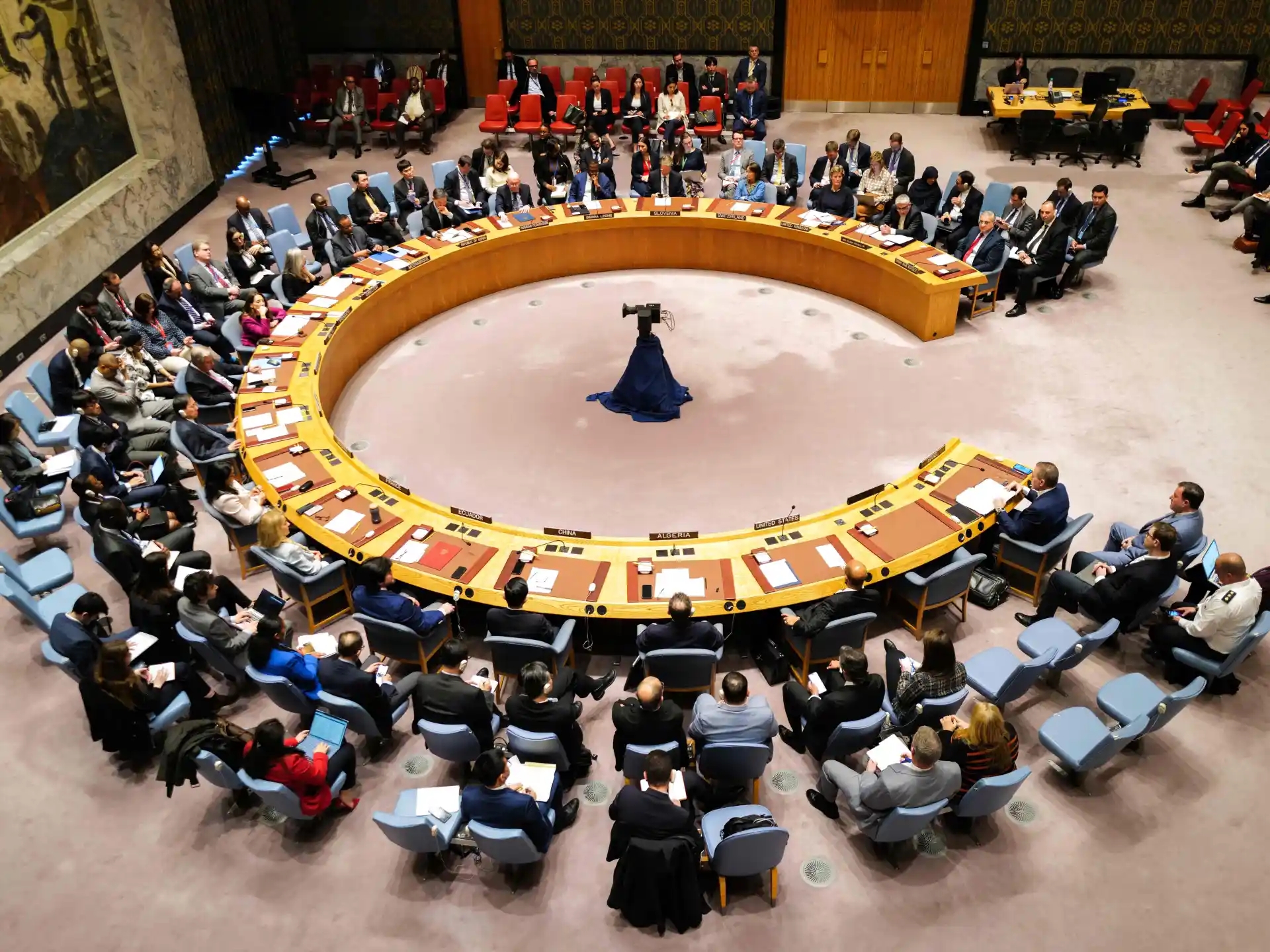 مندوب الاحتلال بالأمم المتحدة يهاجم مجلس الأمن عشية التصويت على عضوية فلسطين: هذا مجلس إرهاب