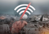 توقف خدمة الإنترنت والهاتف الخلوي في غزة