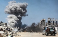 أول تعليق لـحماس على مقتل الرجل الثاني بجناحها العسكري بغارة إسرائيلية غربي غزة