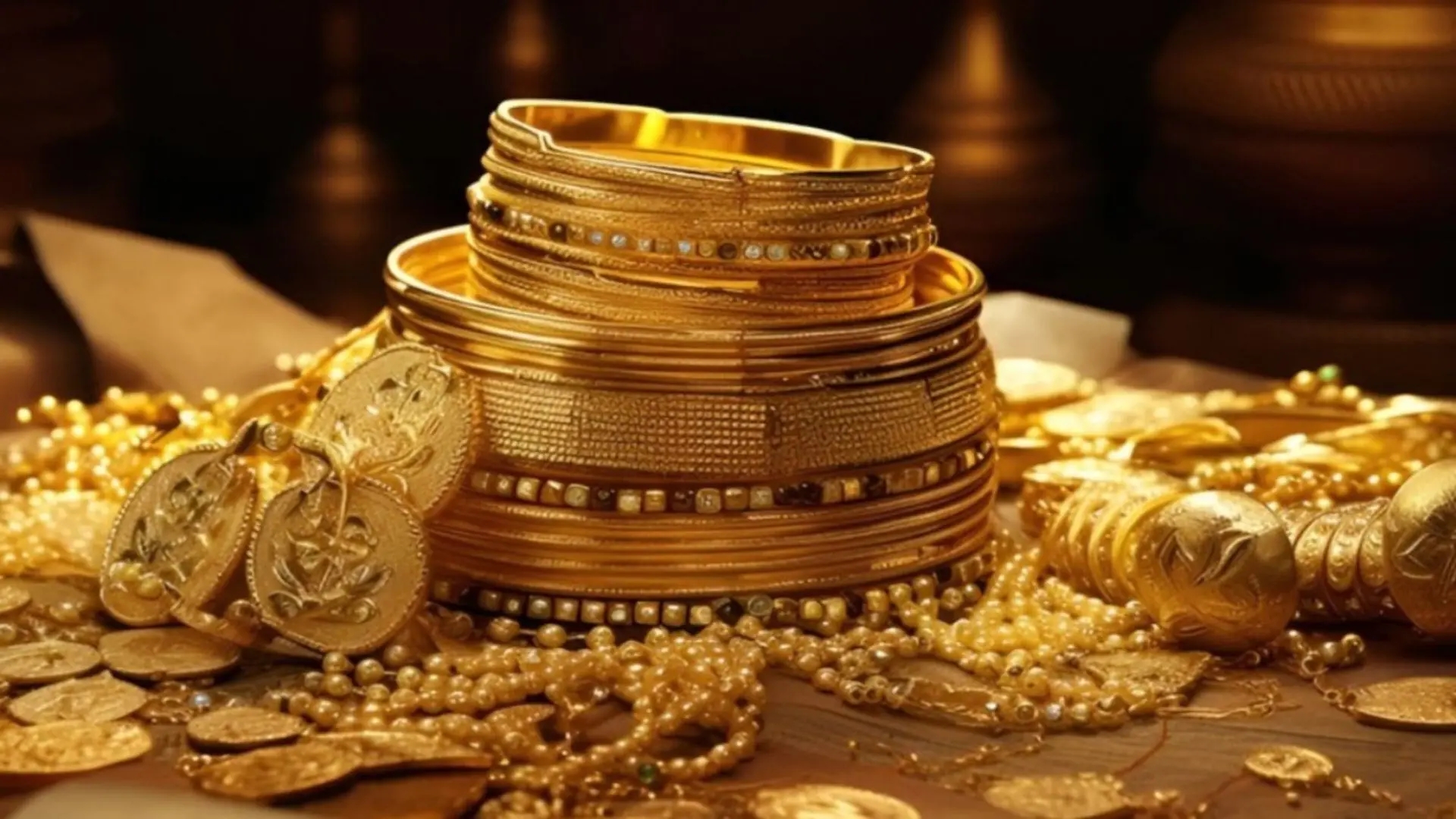 انخفاض أسعار الذهب الاثنين بنحو دينار