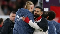 محمد صلاح يصطدم بـهالاند وفينيسيوس قبل كأس العالم